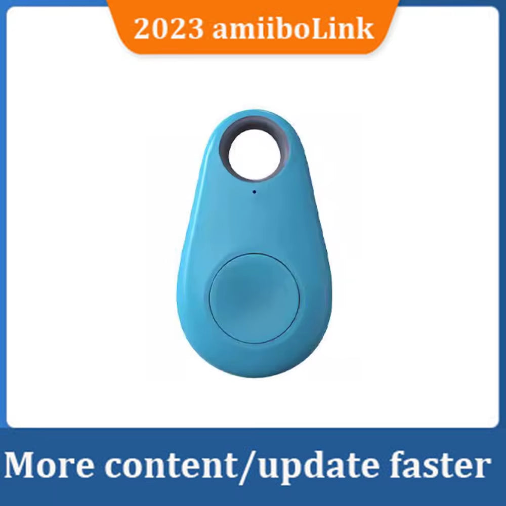 For Amiibo Universal Amiibolink Bluetooth Keychain 52 Games NFC Card Zelda Jet Bros for Nintendo Switch Console Game Accessories