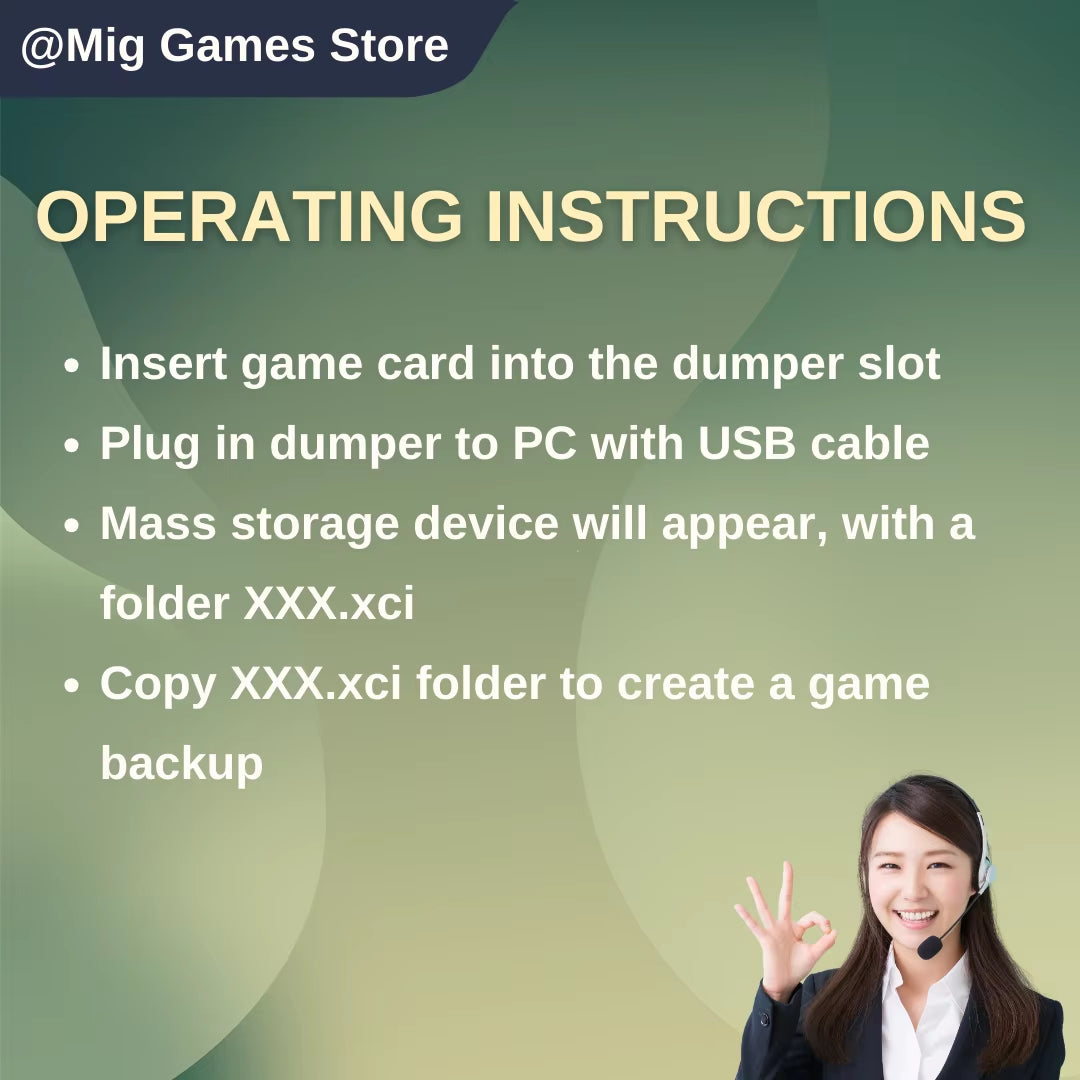 Mig Dumper Back-Up for NS Game Card Mig Switch